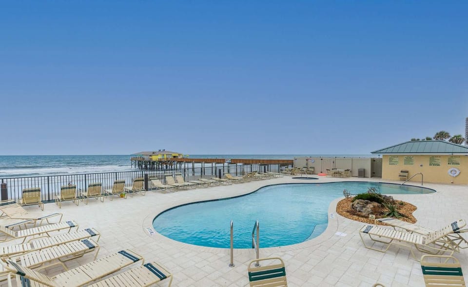 Ocean Views from Your Private Balcony! Sunglow Resort 606 by Brightwild Apartment in Daytona Beach Shores