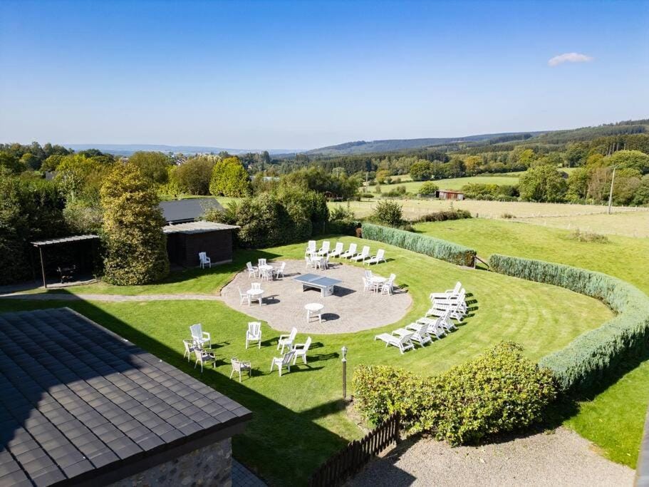 Berismenil Gardens large villa with indoor swimming pool and jacuzzi House in Wallonia, Belgium