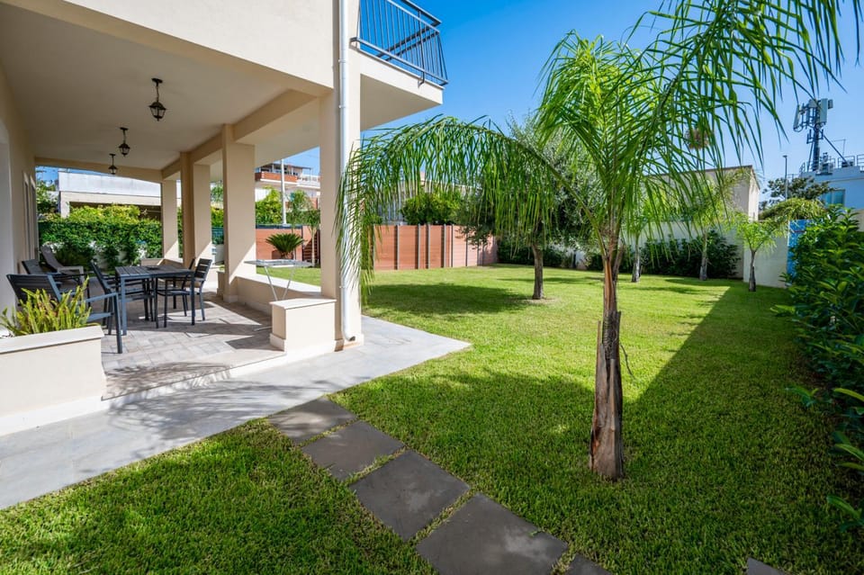 Property building, Patio, Natural landscape, Garden view