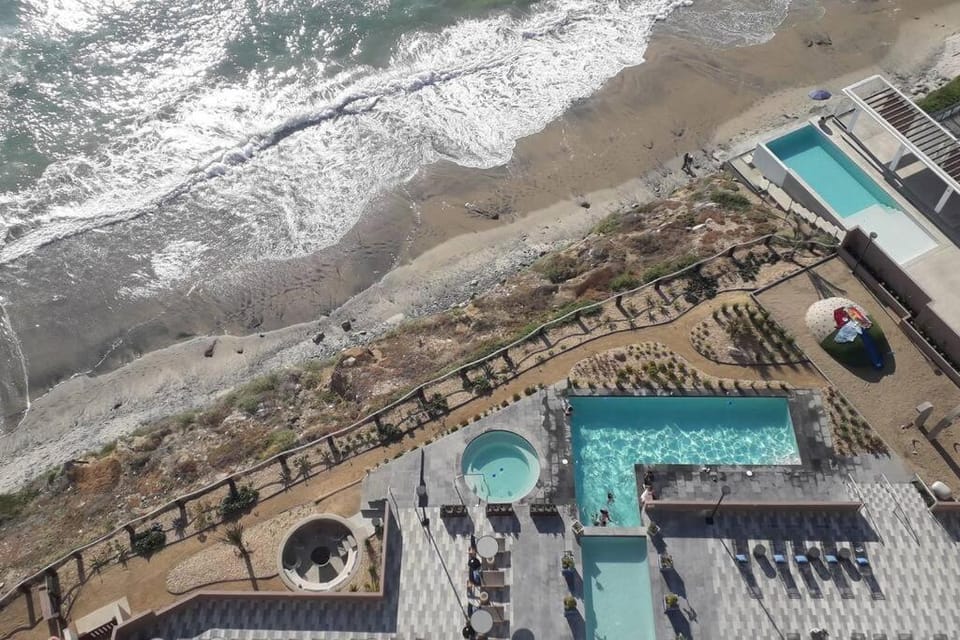 Natural landscape, Bird's eye view, Beach, Sea view, Swimming pool