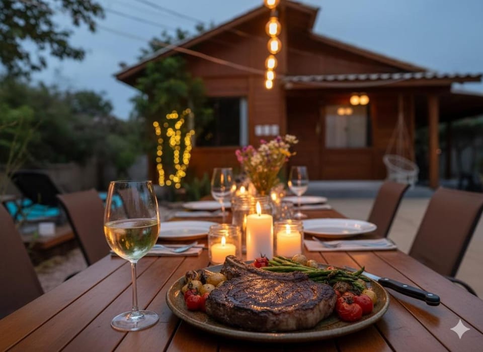 Patio, Dining area, Garden view, Pool view, Swimming pool