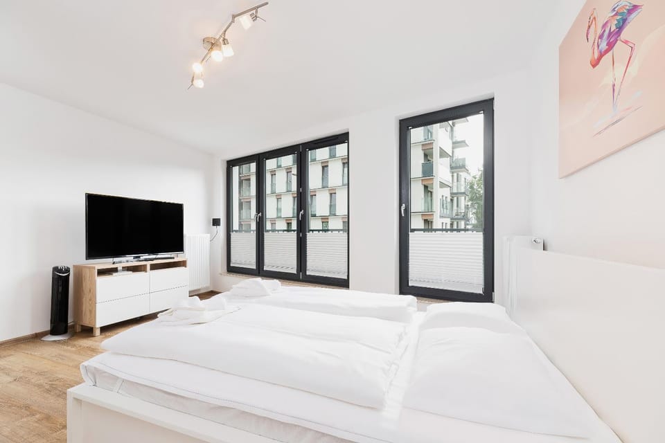 Bed, TV and multimedia
