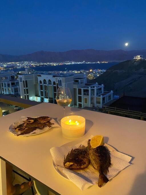 Night, Natural landscape, Balcony/Terrace