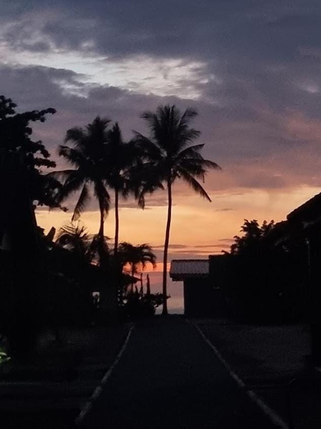 Sea view, Sunset