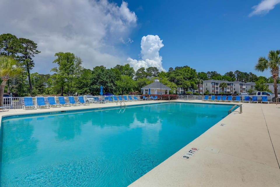 Ground-Floor Myrtle Beach Condo w/ Community Perks House in Carolina Forest