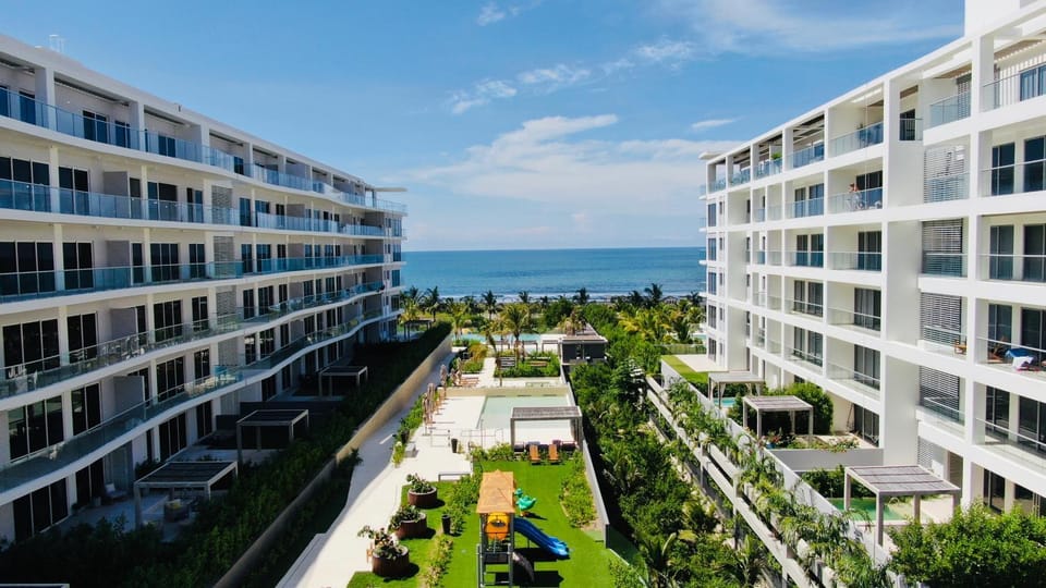Property building, Natural landscape, Garden view, Sea view