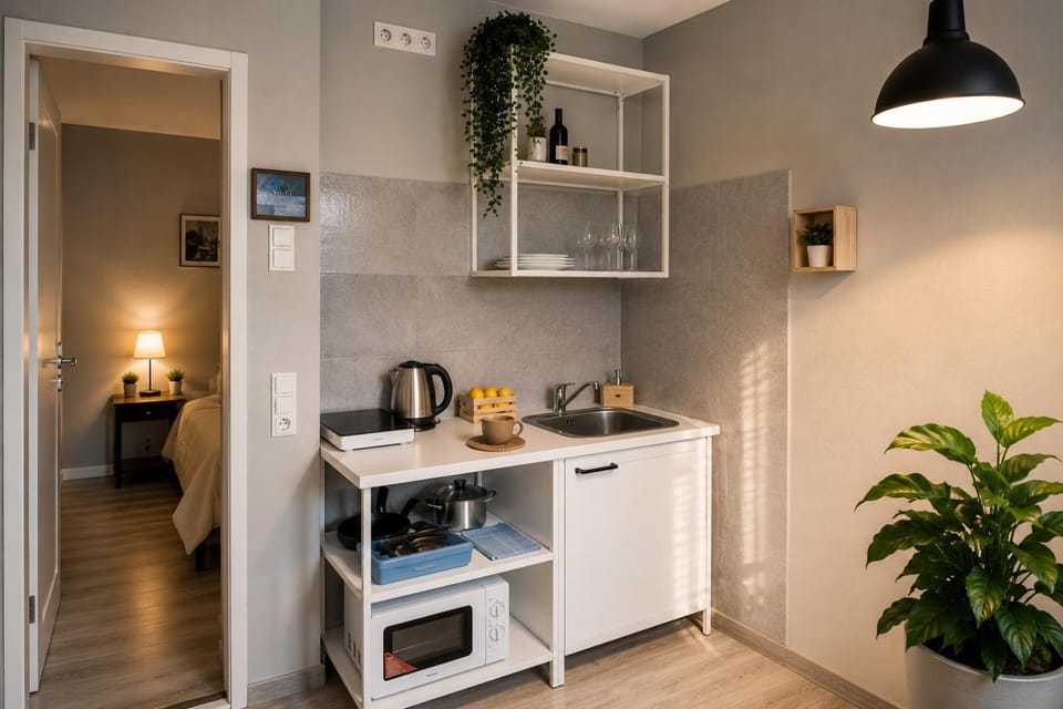 Coffee/tea facilities, Kitchen or kitchenette