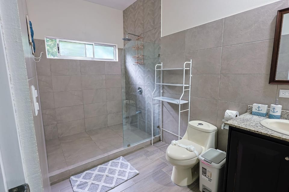 Shower, Toilet, Bathroom, towels