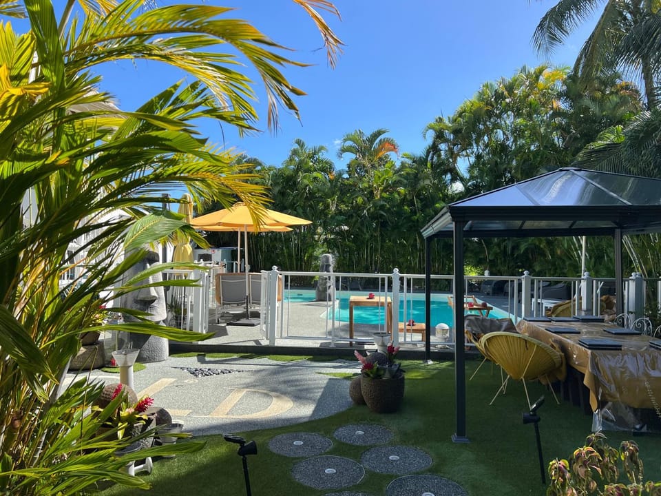 Patio, Garden view, Pool view, Swimming pool