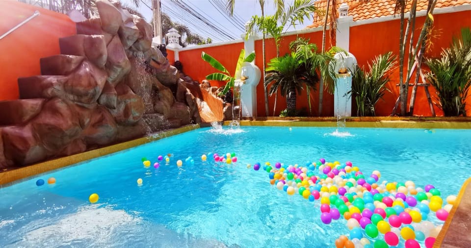 Day, Aqua park, Aqua park, Pool view, Swimming pool