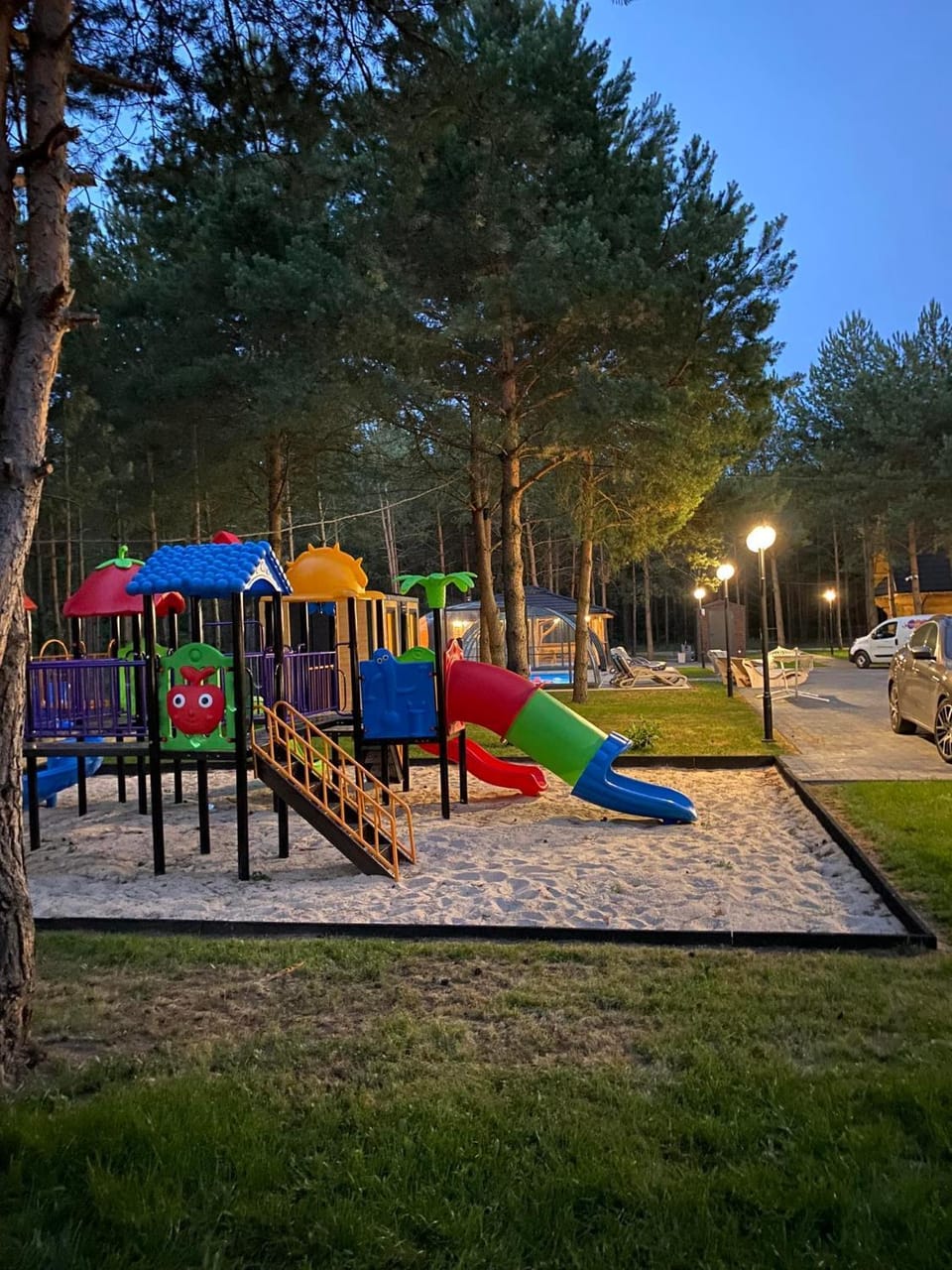Natural landscape, Children play ground