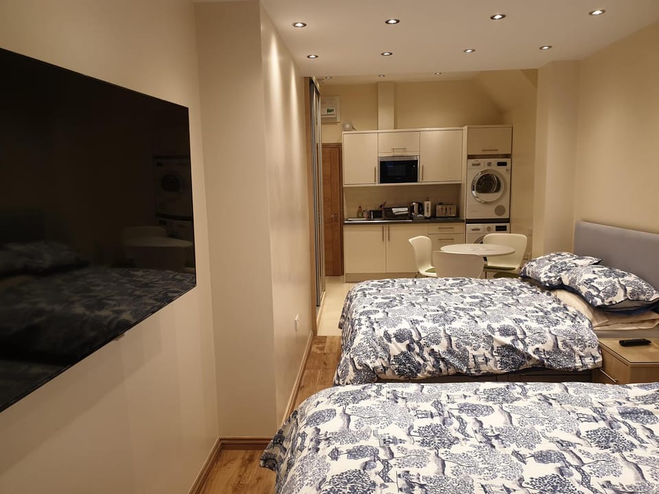 London Luxury 2 bed studio 4 mins from Ilford Stn - FREE parking, WiFi, garden access Apartment in Ilford