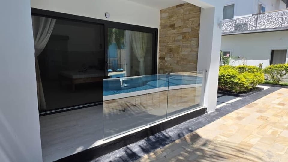Patio, Day, Pool view, Swimming pool