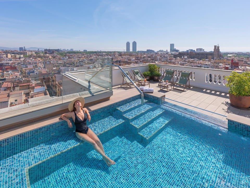 View (from property/room), City view, Pool view, Swimming pool