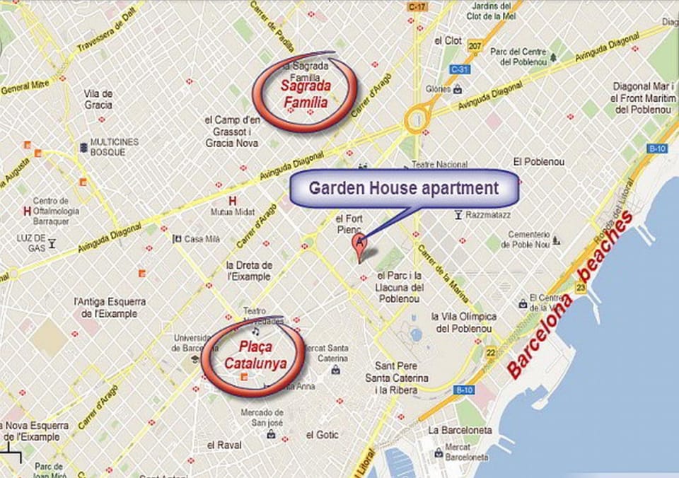 Area and facilities