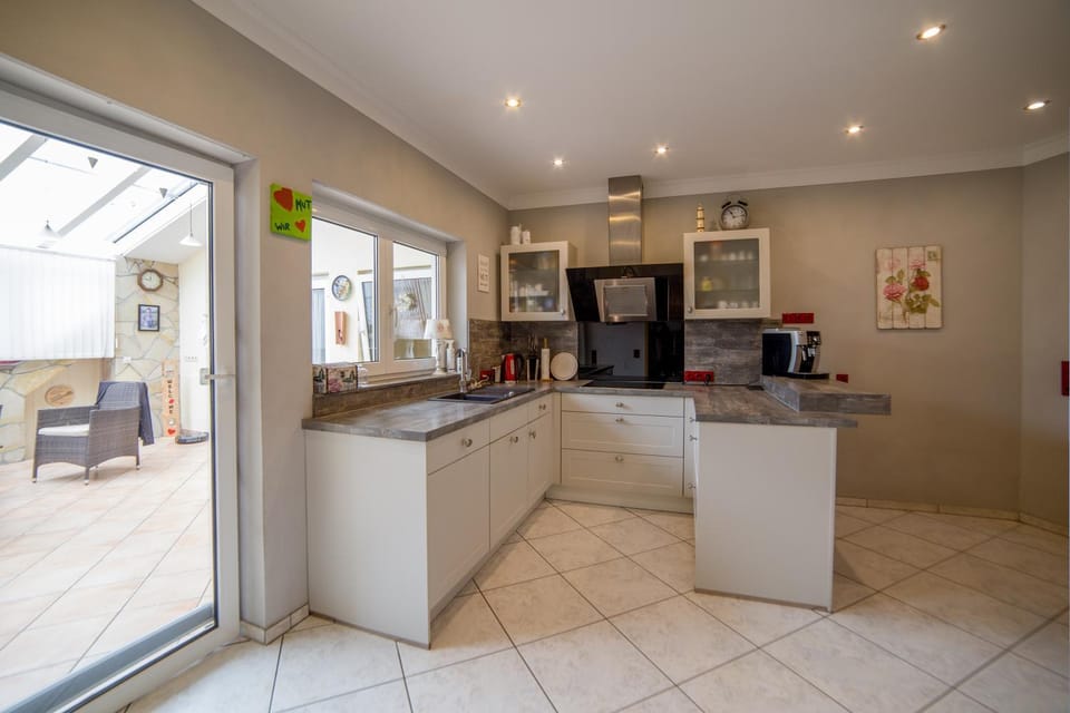 Kitchen or kitchenette, stove, kitchen