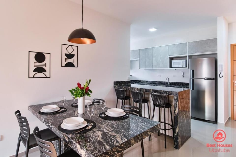 BH15 · BH15: Apto charmoso com piscina e churrasqueira Apartment in Ubatuba