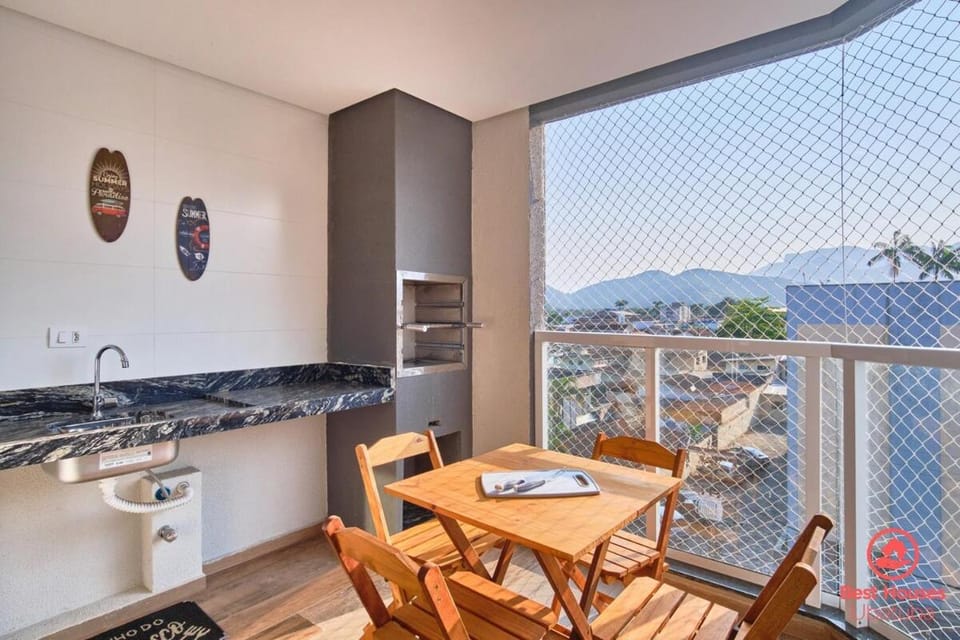 BH15 · BH15: Apto charmoso com piscina e churrasqueira Apartment in Ubatuba
