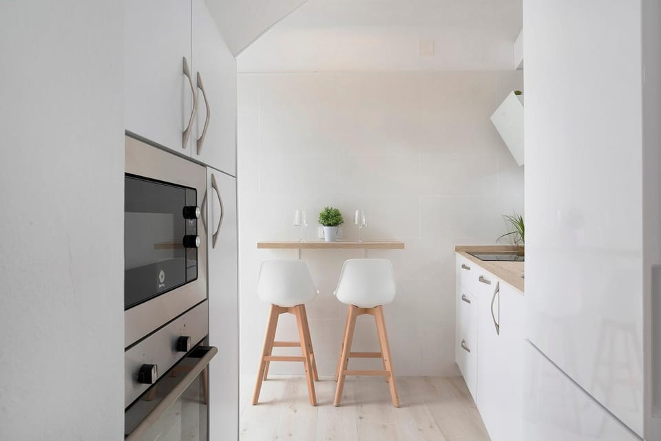 Kitchen or kitchenette, Living room