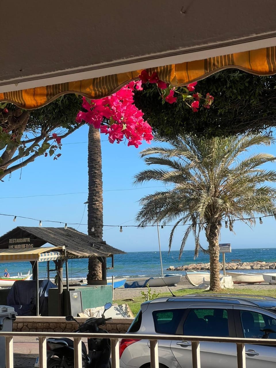 Day, Coffee/tea facilities, View (from property/room), Balcony/Terrace, Dining area, Beach, Sea view