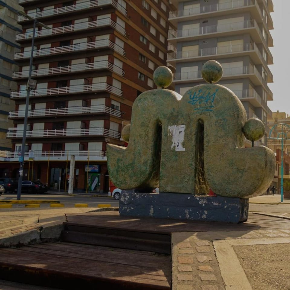 Departamento en la PLAYA Y CENTRO de Miramar para 3 personas Apartment in Miramar