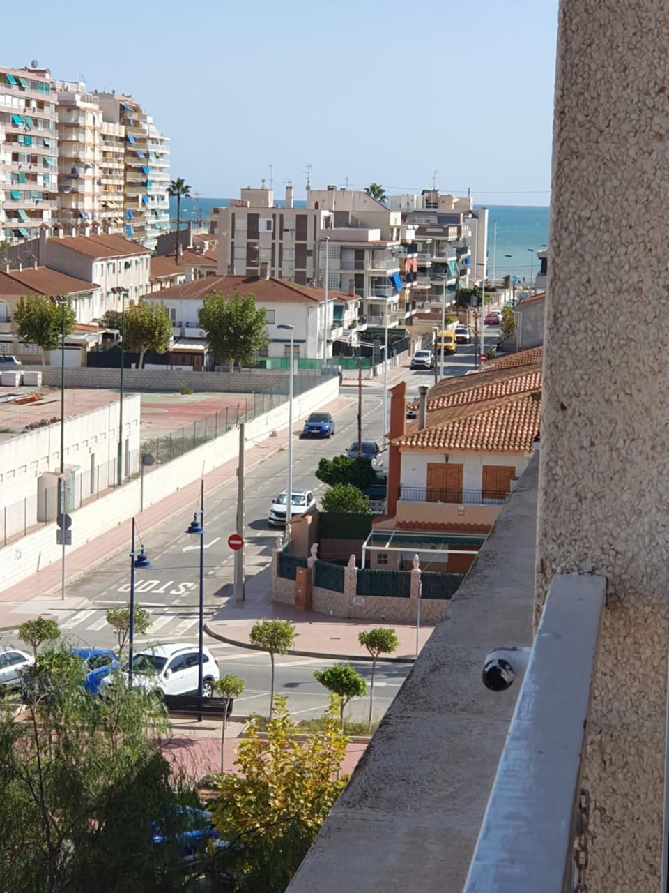 Balcony/Terrace, City view, Sea view, sunbed