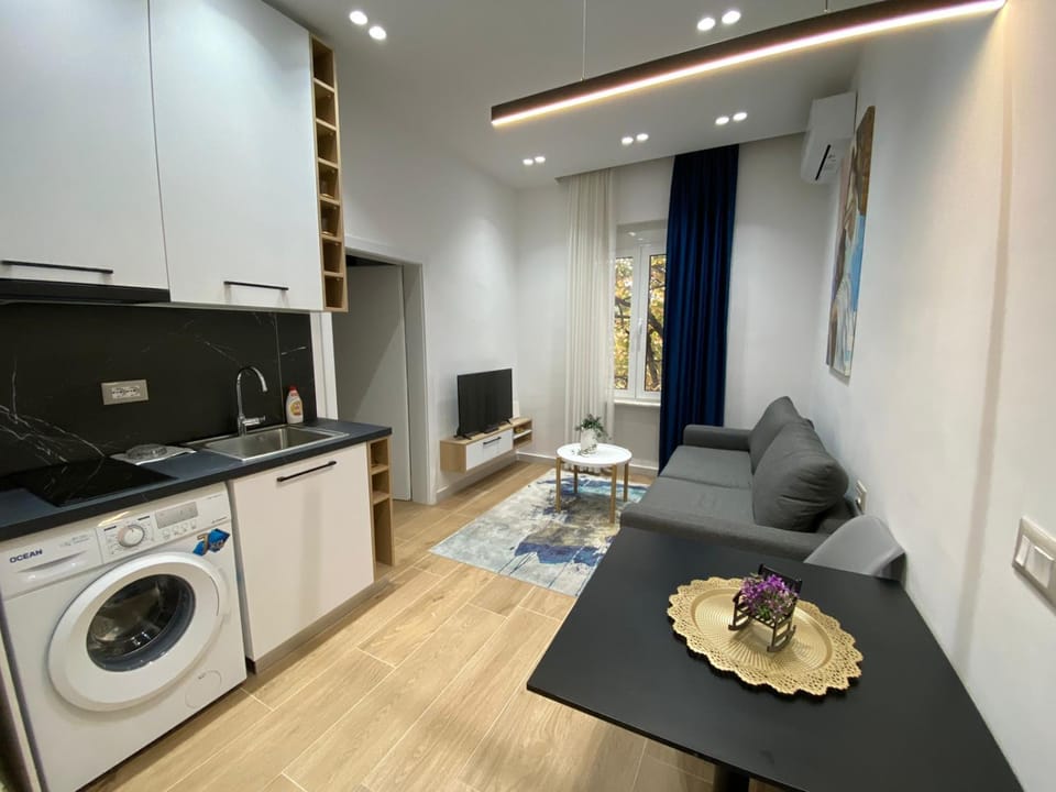 Apartament in Blloku in front of Taiwan Apartment in Tirana