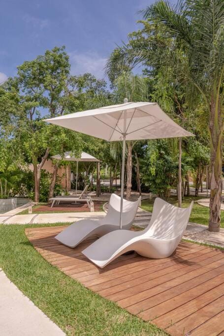 Amplio departamento con alberca swim-up Apartment in State of Quintana Roo