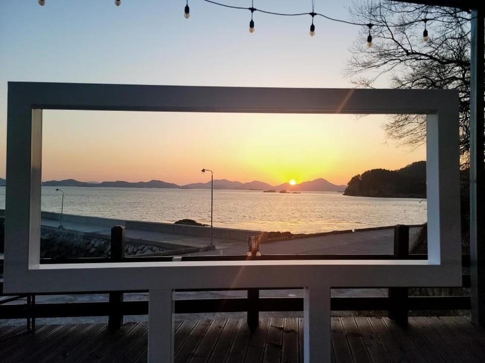 Sea view, Sunset