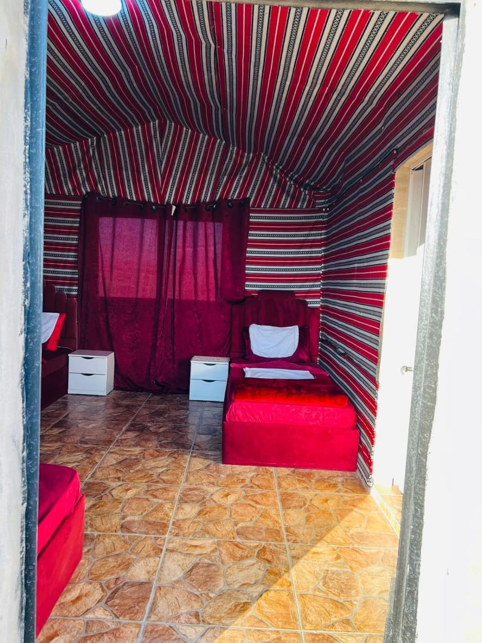 Dana Sunset Eco Camp Luxury tent in Africa