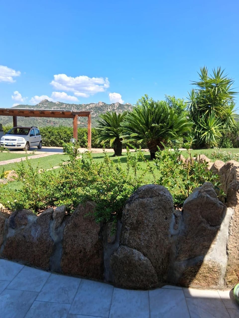 Garden view, Mountain view