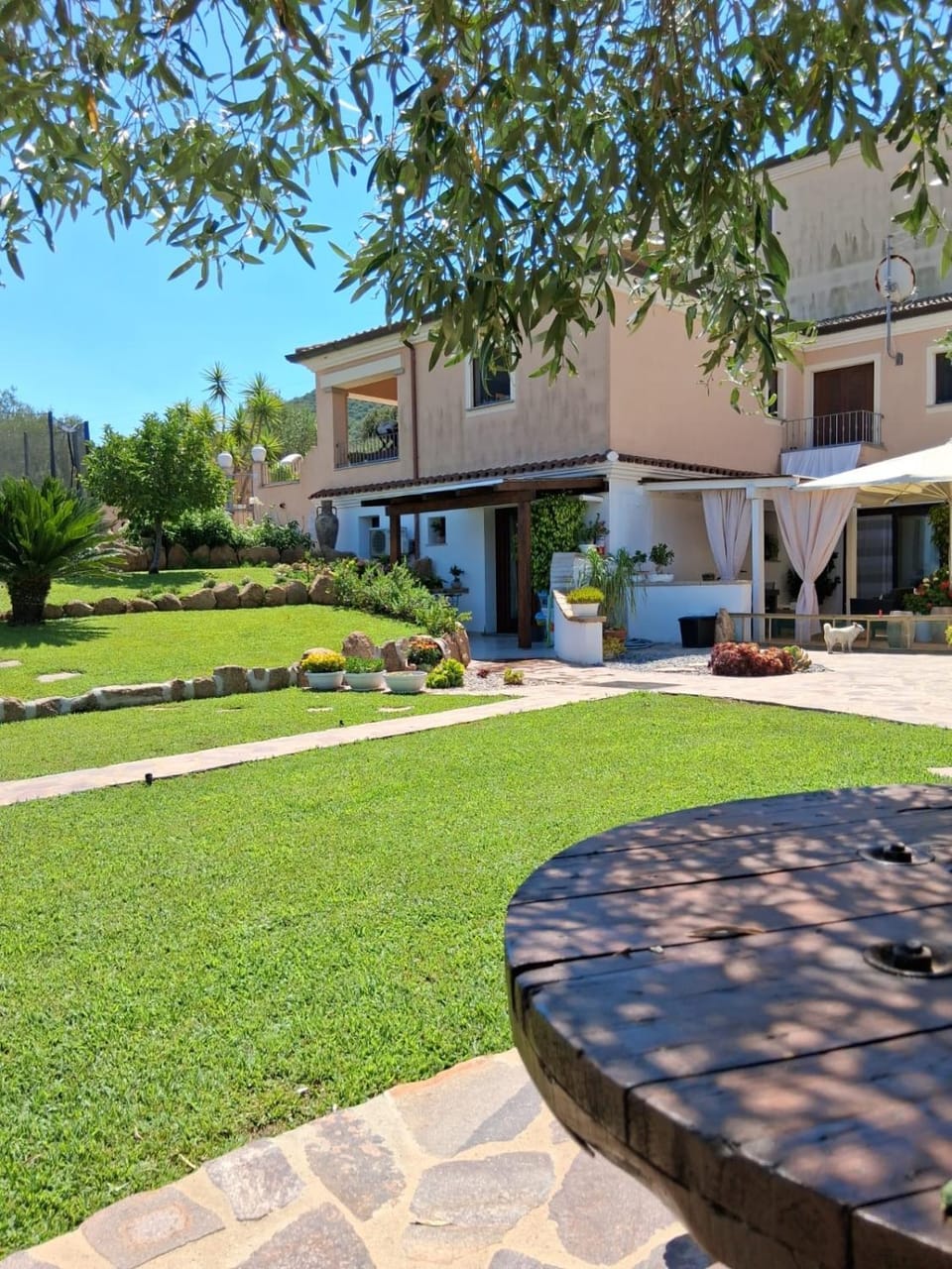 Property building, Garden, Garden view