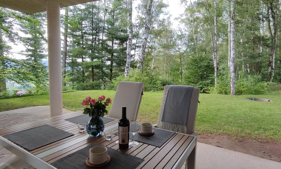 Patio, Natural landscape, Garden, Garden view