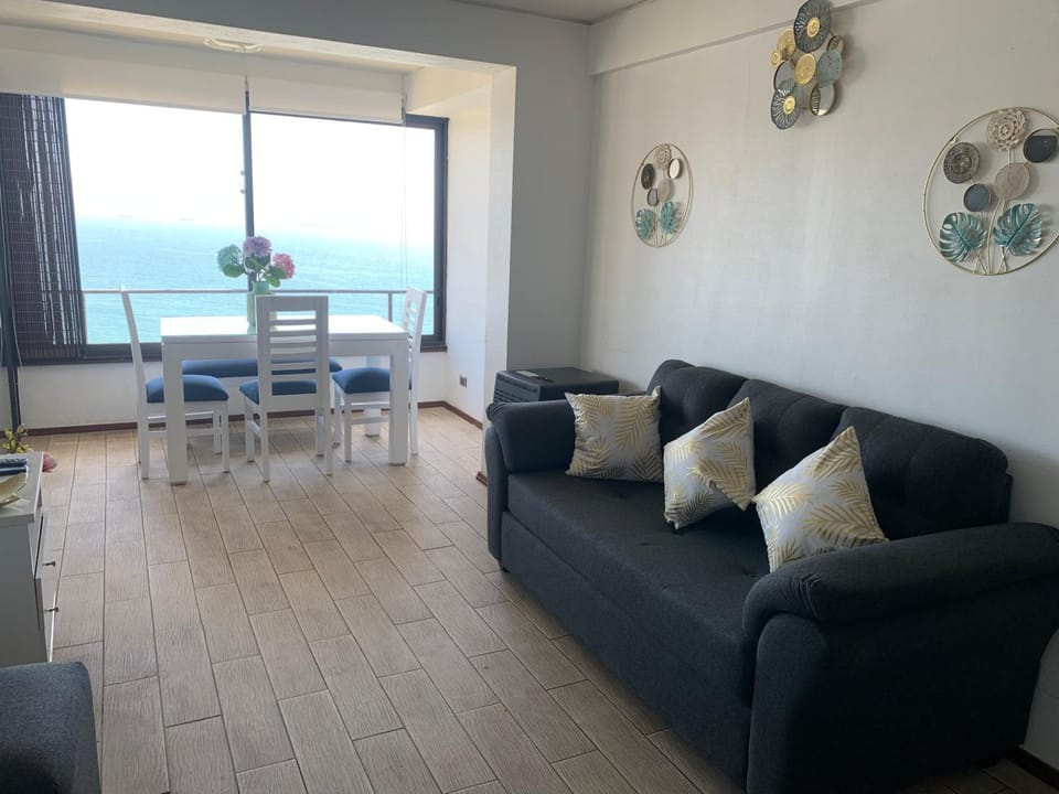 Relajante departamento con hermosa vista al mar Apartment in Vina del Mar
