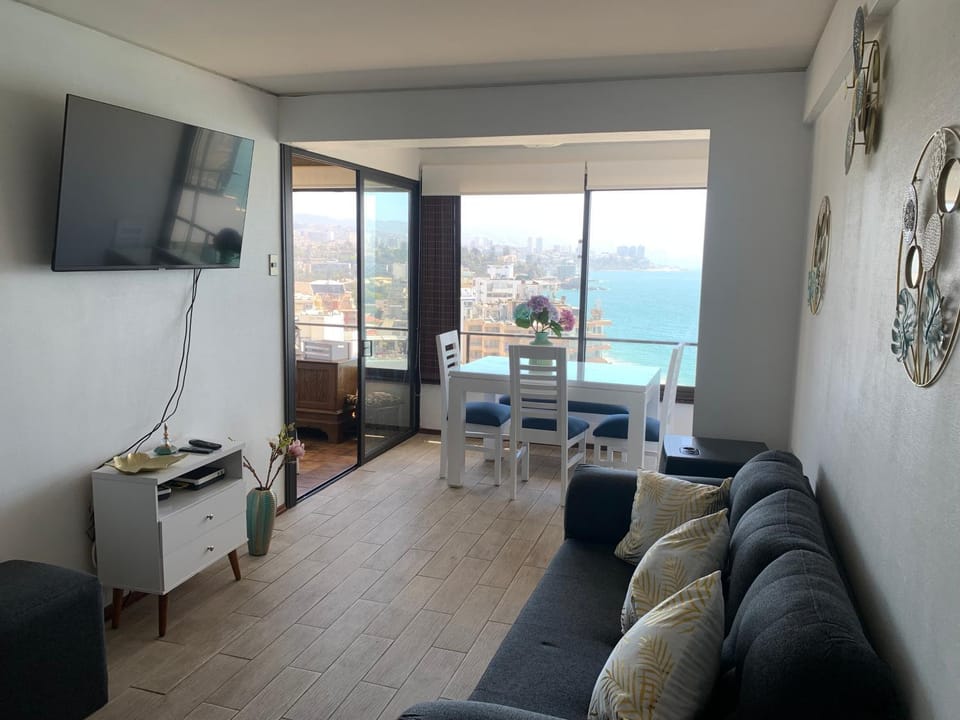 Relajante departamento con hermosa vista al mar Apartment in Vina del Mar