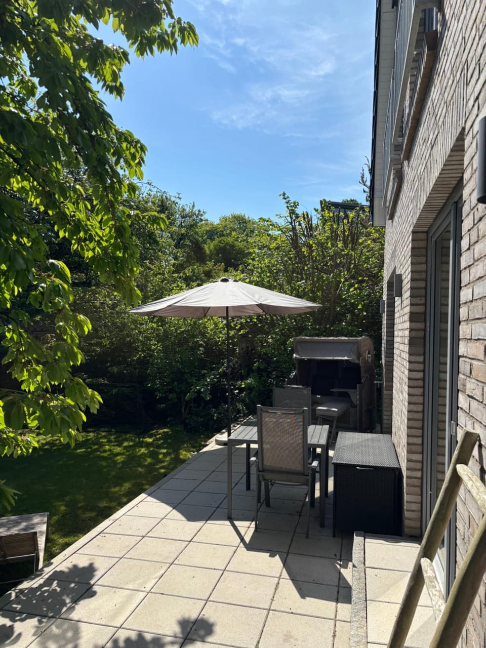 Im Bademantel an den Strand - mit Terrasse Apartment in Eckernförde