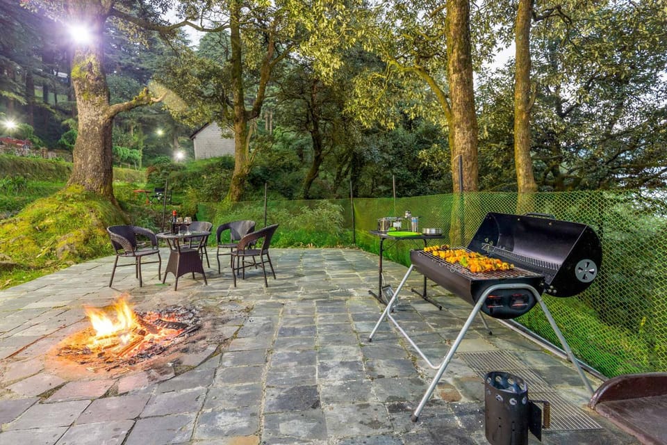 Natural landscape, BBQ facilities, Garden