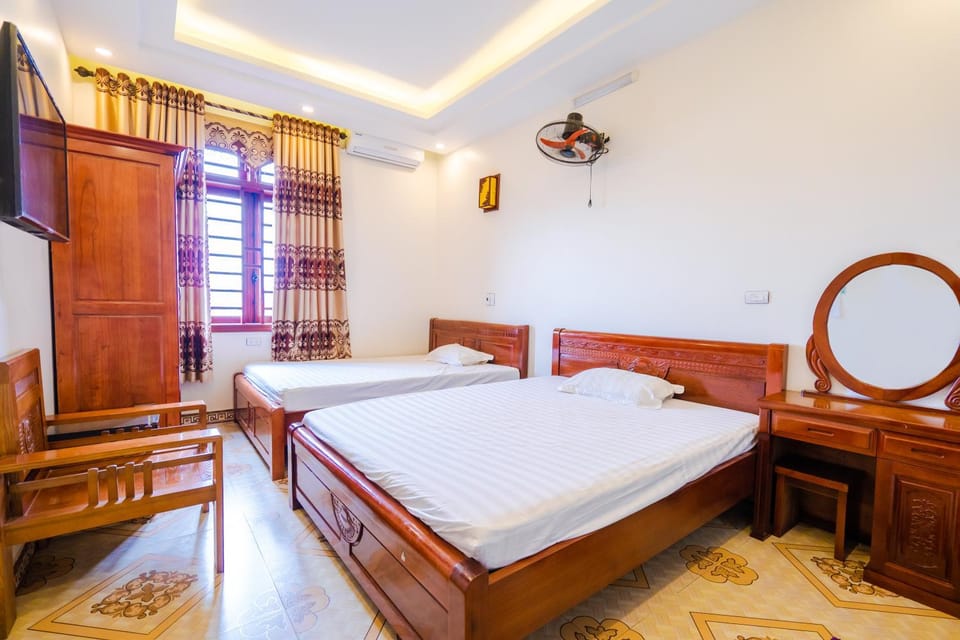 Bed, Bedroom, air conditioner