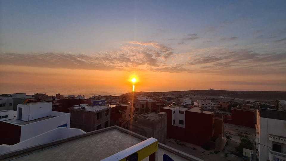 Balcony/Terrace, City view, Sea view, Sunset