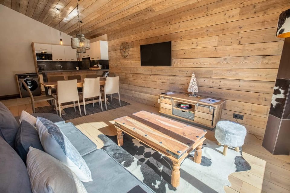 Sherpa 17 with sauna - Mottaret's snowfront Apartment in Les Allues