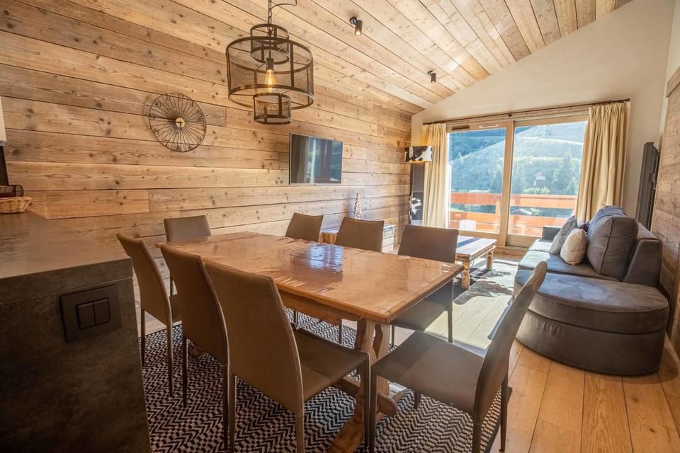 Sherpa 17 with sauna - Mottaret's snowfront Apartment in Les Allues