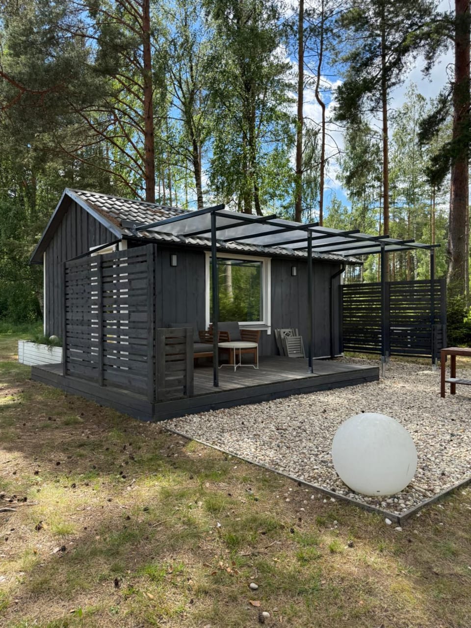 Property building, Patio