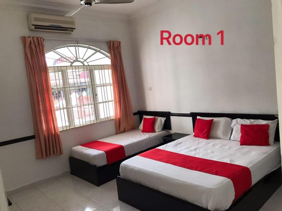 Bed, Bedroom, air conditioner