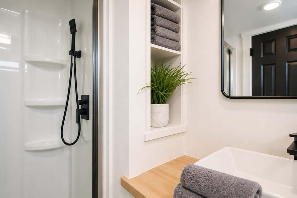 Shower, Bathroom