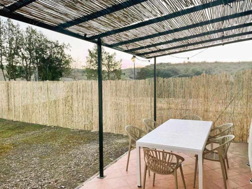Patio, Natural landscape, Garden view