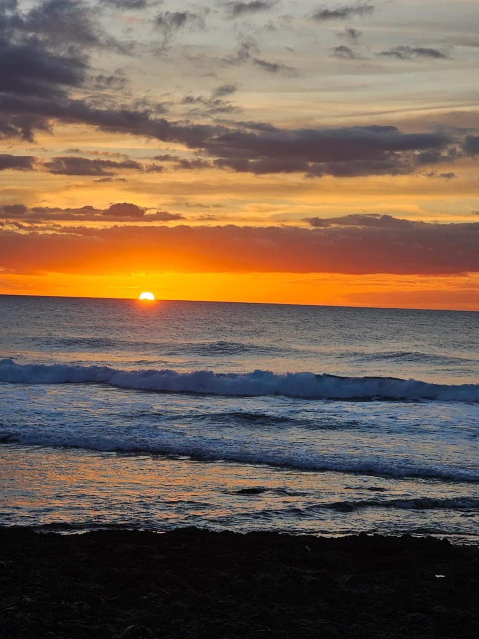 Natural landscape, Beach, Sea view, Sunset
