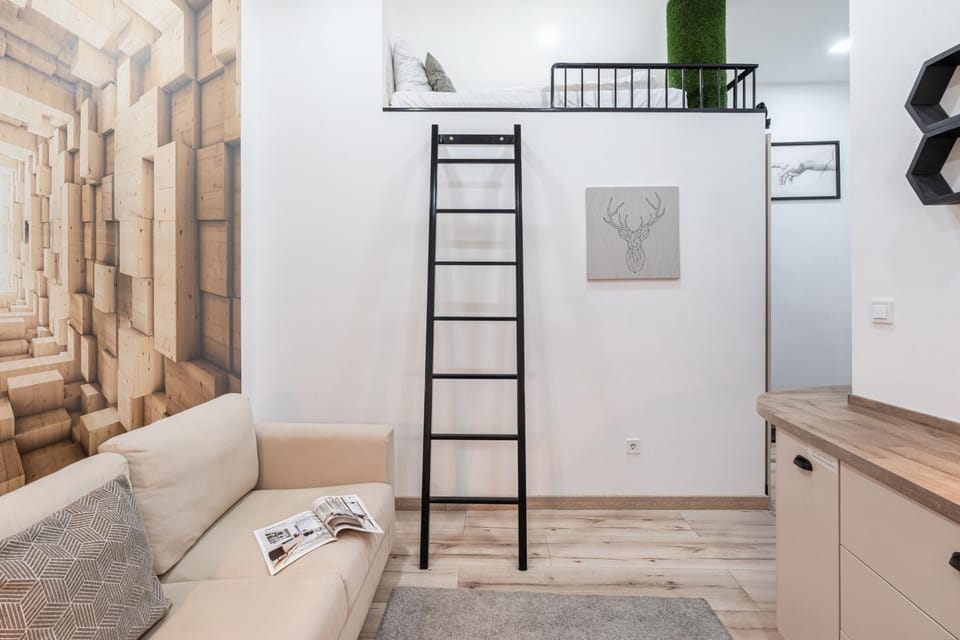 Gallery Home with A/C Apartment in Budapest
