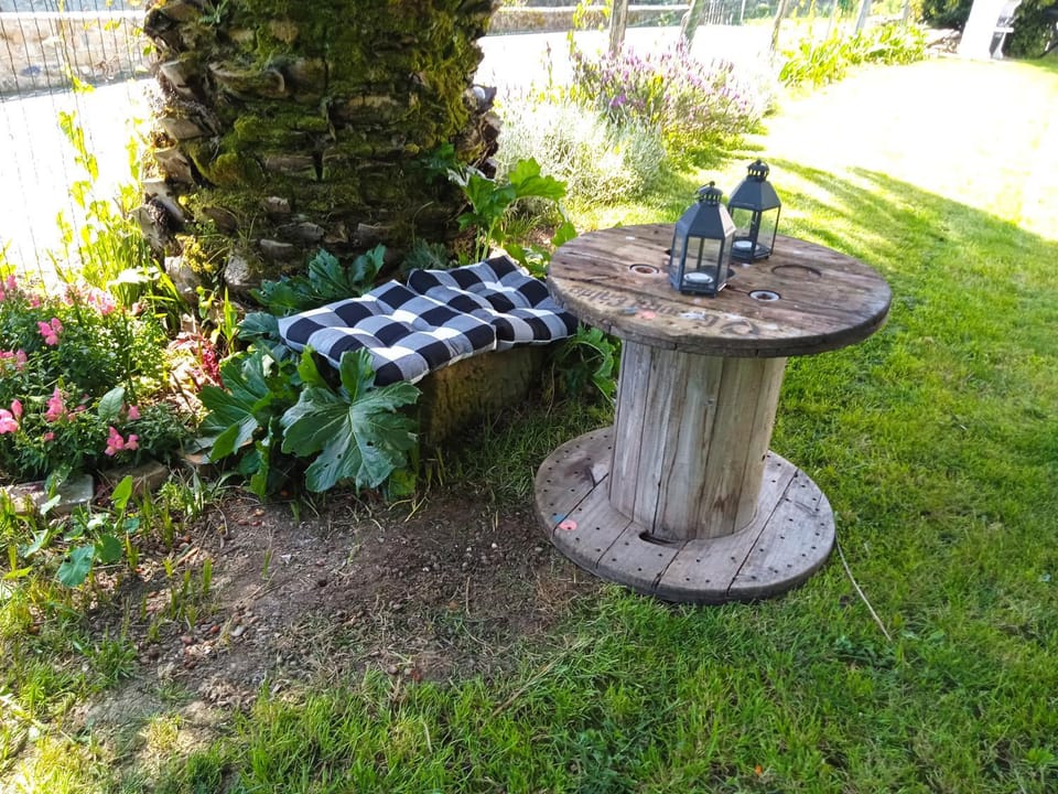 Spring, Day, Garden, Garden view