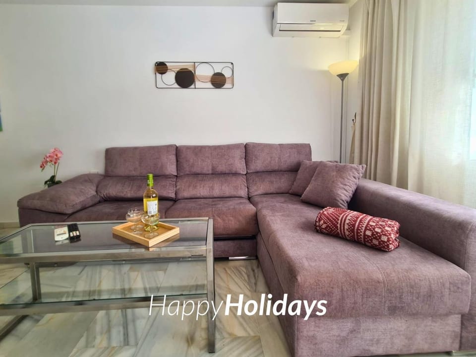 Living room, air conditioner