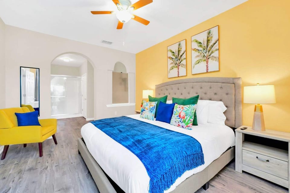 Bed, Bedroom